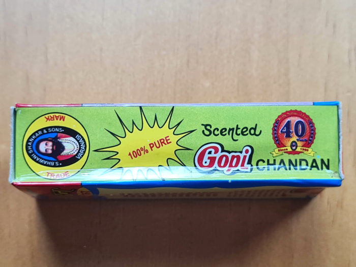 Gopi Chandan natural puro para tilak 70g