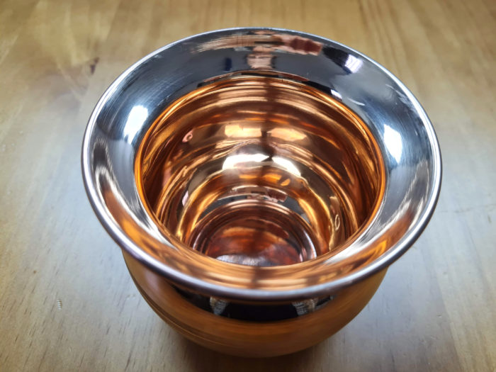 Copper Lota para Pooja acessório para adoração de deuses e deusas