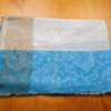 pashimina indiana de cashmere (azul)