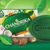 Sabonete em barra oval Chandrika ayurvédico 125g