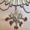 20220912_183421-853x640 Conjunto de colar e brincos design indo-mughal dourado e pedras âmbar