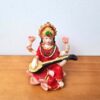 estátua de Sarasvati 9cm resina
