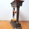 Ampulheta Portal Egípcio de resina e vidro 16cm by Veronese Design