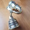 Sino de porta de brass do Deus Ganesha 21cm