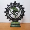 Estátua de Shiva Nataraja de metal Brass 20cm
