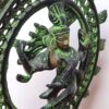 Estátua de Shiva Nataraja de metal Brass 20cm