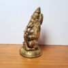 Estátua do Deus Ganesha em metal brass com 17cm