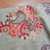 Xale de Cashmere Pashmina 100% bordado com fios de seda