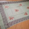 Xale de Cashmere Pashmina 100% bordado com fios de seda