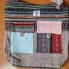 Bolsa indiana 100% Hemp fibra natural com alça longa color etnic grande