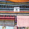 Bolsa indiana 100% Hemp fibra natural com alça longa color etnic grande