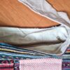 Bolsa indiana 100% Hemp fibra natural com alça longa color etnic grande