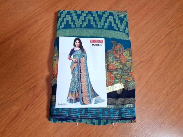 20230109_223749 saree indiano verde e azul