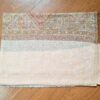 pashimina indiana original coral com estampa paisley
