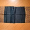 20230111_125423 Pashimina indiana de cashmere estampa paisleys preto e tons terrosos