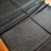 20230111_125432 Pashimina indiana de cashmere estampa paisleys preto e tons terrosos