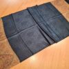 20230111_125456 Pashimina indiana de cashmere estampa paisleys preto e tons terrosos