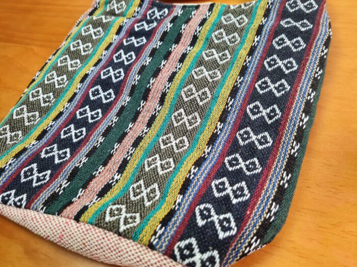 20230117_133137 Bolsa indiana 100% Hemp fibra natural com alça longa color etnic II