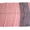 20260729_112353 Pashmina de cashmere indiana rosa coral com paisley na barra