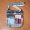 bolsa indiana de cânhamo colorida tamanho grande