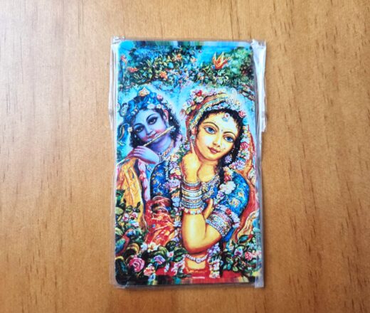 ímã de geladeira Radha e Krishna