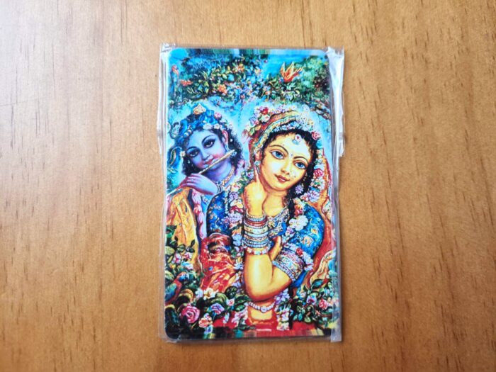 ímã de geladeira Radha e Krishna