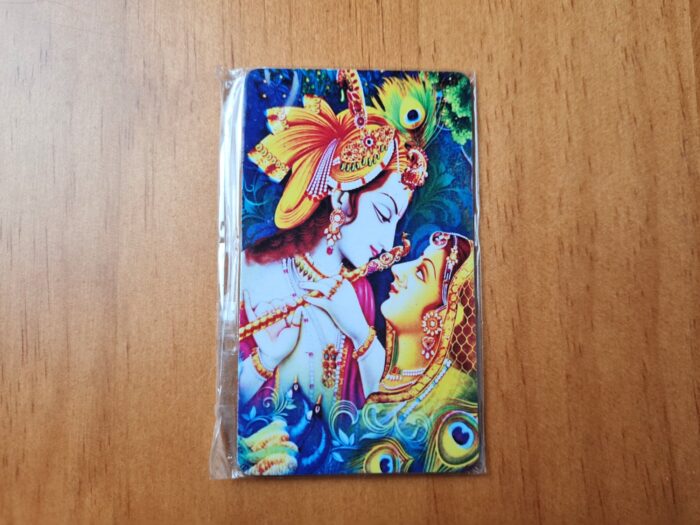ímã de geladeira Radha e Krishna