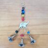 móbile indiano (ou sino dos ventos) de elefante e 7 chakras