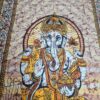 20230303_203843 Colcha indiana ou painel de algodão estampa de Ganesha amarelo 2,10m