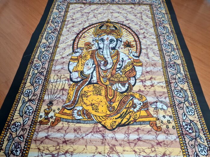 20230303_203920 colcha indiana amarelo de Ganesha