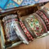 Chooda conjunto de pulseiras luxuosas para noivas em casamentos hindus