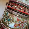 Chooda conjunto de pulseiras luxuosas para noivas em casamentos hindus