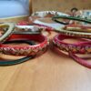 Chooda conjunto de pulseiras luxuosas para noivas em casamentos hindus