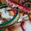 Chooda conjunto de pulseiras luxuosas para noivas em casamentos hindus