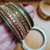 Chooda conjunto de pulseiras luxuosas para noivas em casamentos hindus