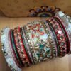 Chooda conjunto de pulseiras luxuosas para noivas em casamentos hindus