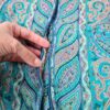 20230407_175520_001 Jodhpuri Suit Majestic Paisley paletó indiano estampado verde e color