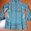20230417_230531 Jodhpuri Suit Majestic Paisley paletó indiano estampado verde e color