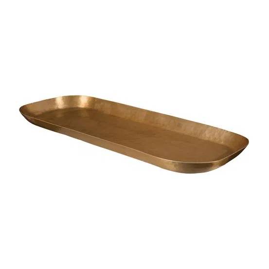bandeja indiana aluminio dourado 48cm