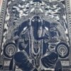 Panô indiano Coleção Gold Black estampa Ganesha 100cm