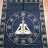 Panô indiano Coleção Gold Black estampa 7 chakras 100cm