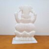 Ganesha de mármore inspirado no Taj Mahal com pedras naturais II