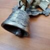 Sino de porta de metal brass do Deus Ganesha 24cm
