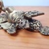 Sino de porta de metal brass do Deus Ganesha 24cm