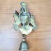 Sino de porta de metal brass do Deus Ganesha 24cm