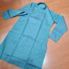 Kurta masculina (bata masculina indiana longa), especial para festas indianas, para usar com calça por baixo. Tamanho 40, médio, verde