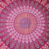 20230802_125958 Colcha indiana ou painel decorativo Mandala vermelho e coloridos