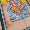 Painel de tecido Coleção Especial pintado à mão Ganesha 90cm
