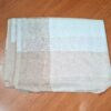 20231010_152251 Pashimina indiana de cashmere estampa paisleys de bege e creme