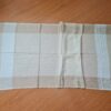 20231010_152441 Pashimina indiana de cashmere estampa paisleys de bege e creme